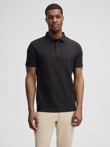 STRELLSON Poloshirt 'Fisher' in Schwarz: Vorderseite