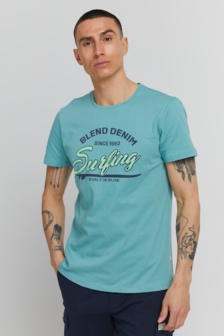 BLEND T-Shirt in Blau: predná strana