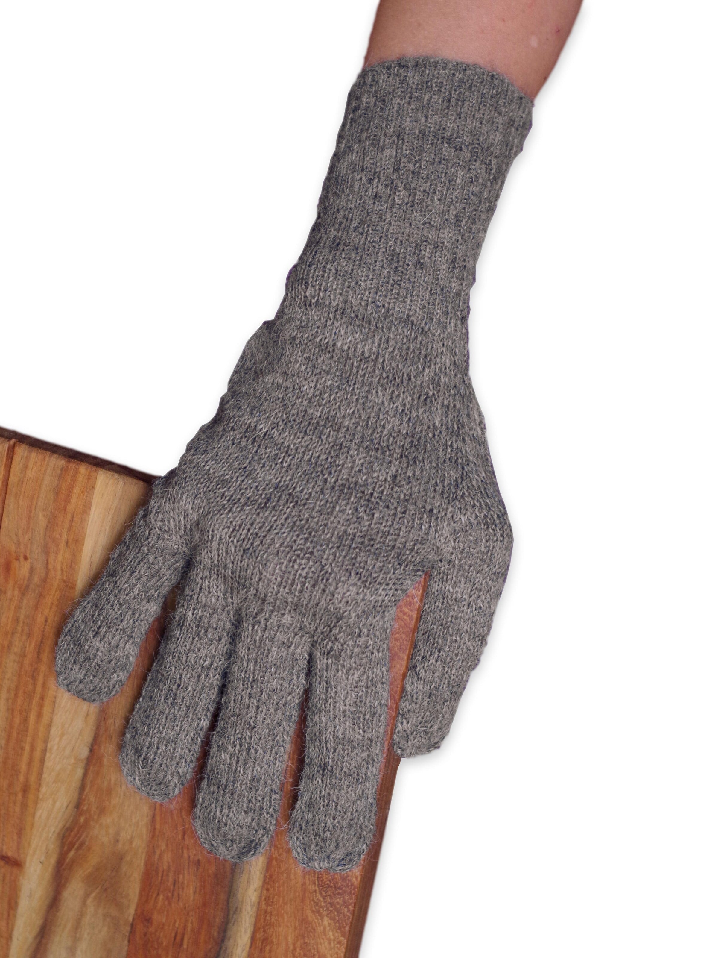 Posh Gear - Guantes con dedos 'Guantino' en gris