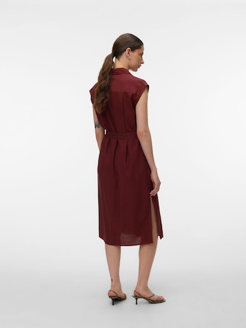 Robe-chemise 'VMMymilo' VERO MODA en rouge