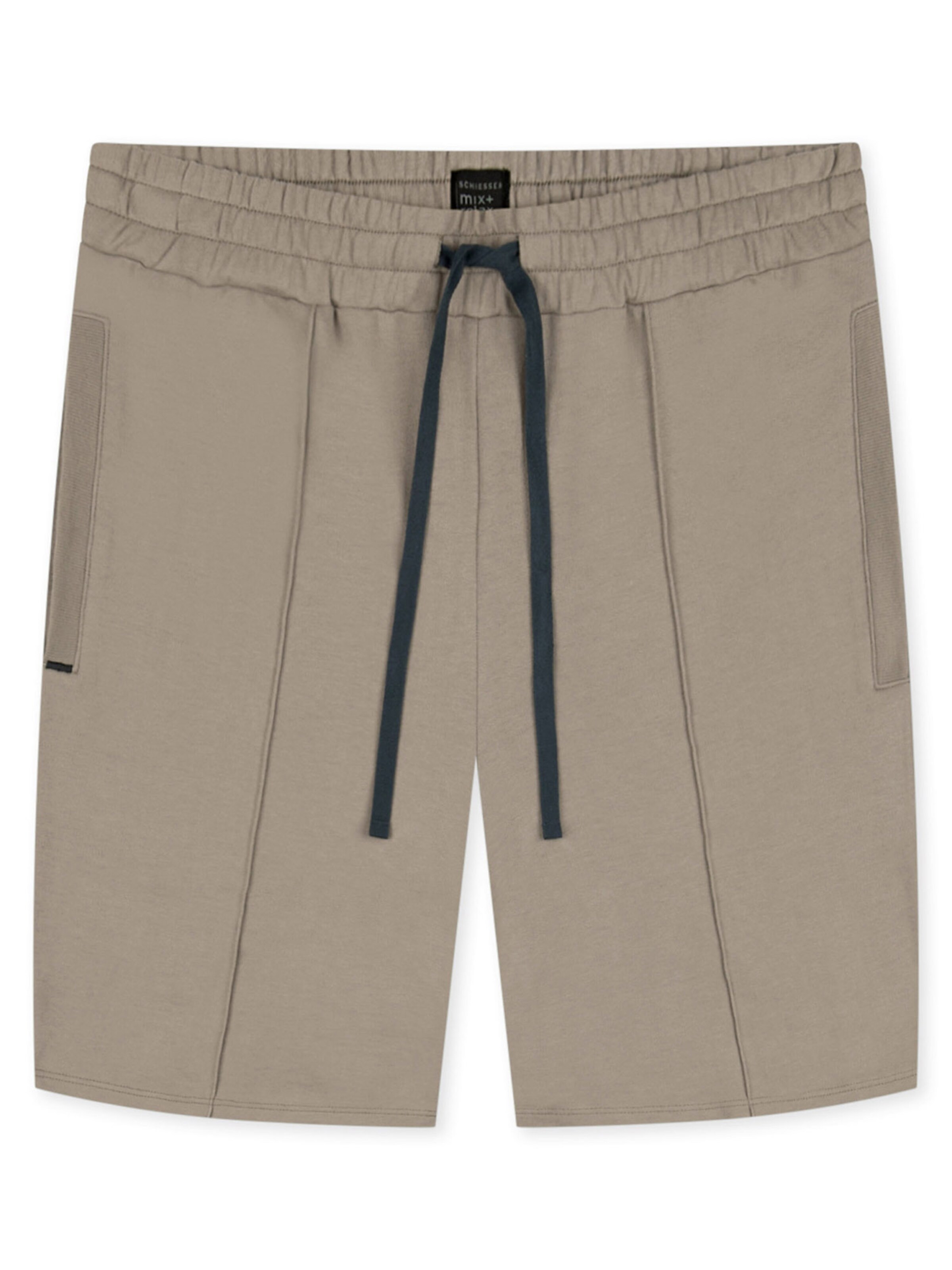 SCHIESSER Pajama pants ' Mix + Relax ' in Beige: front