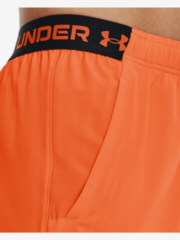 UNDER ARMOUR Regular Sportbroek 'Vanish' in Oranje