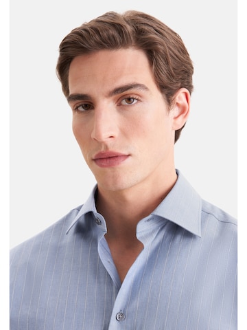 SEIDENSTICKER Regular Fit Businesshemd in Blau