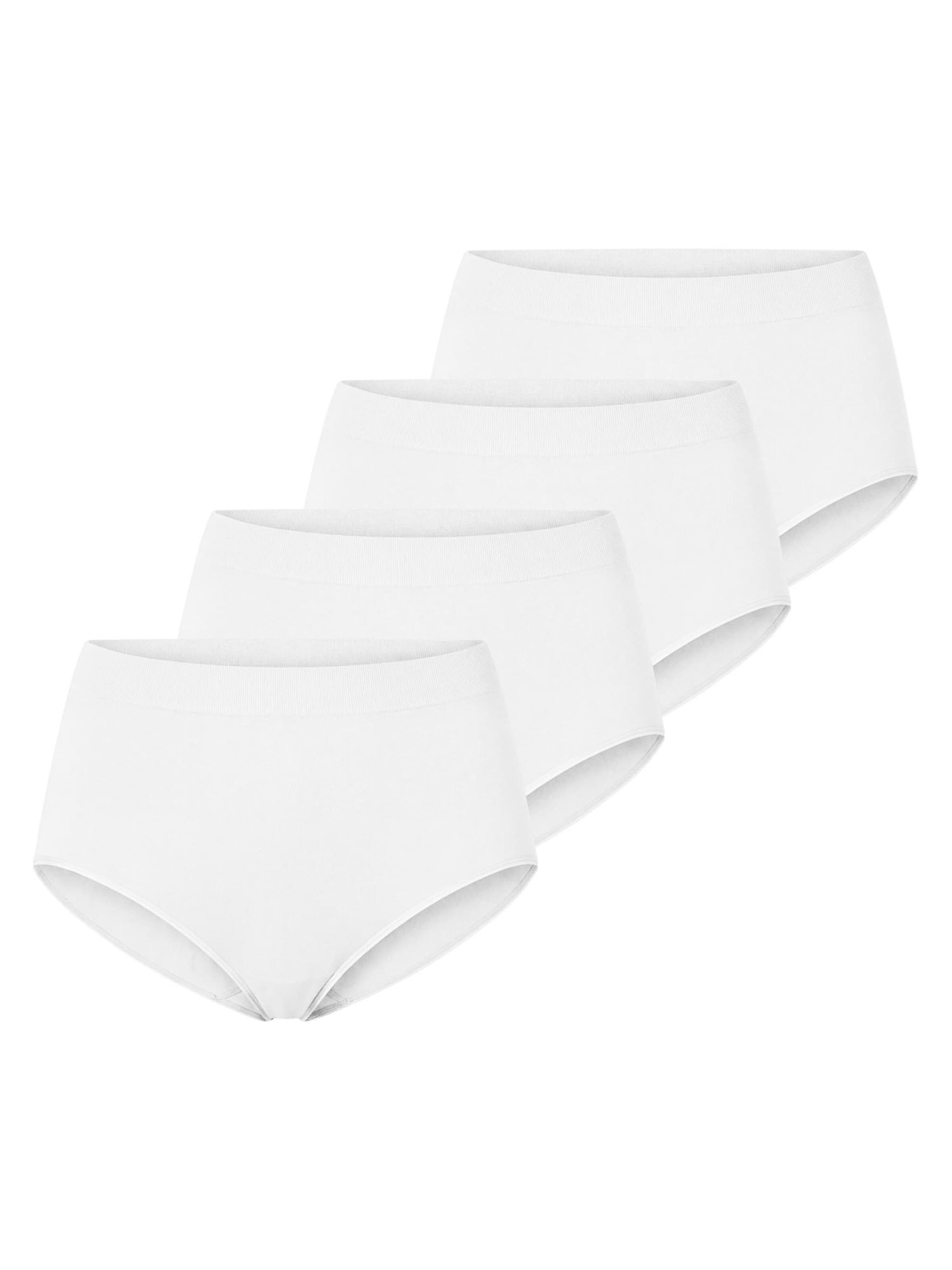 SCHIESSER Panty 'Classic Seamless' in White: front