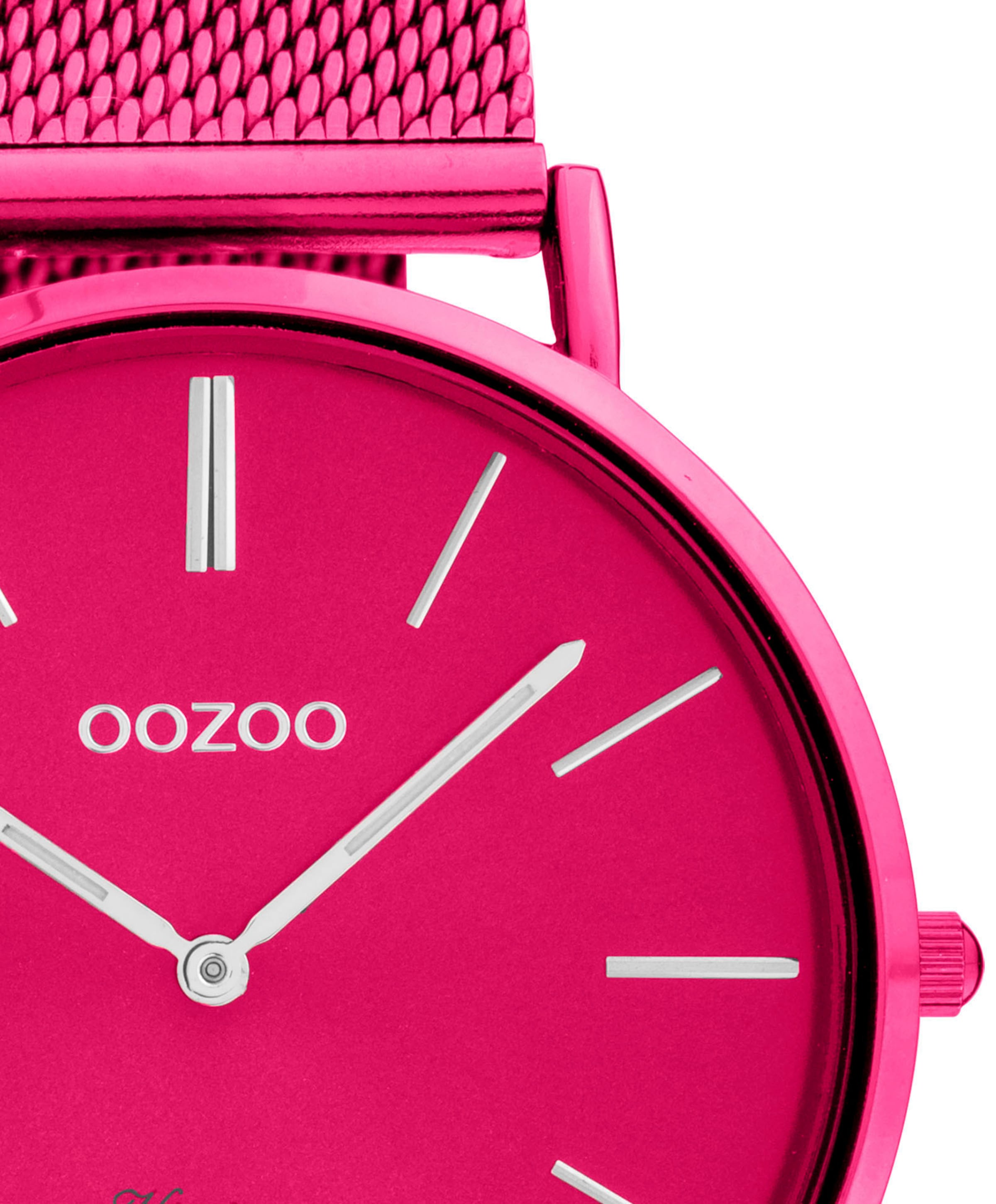 OOZOO Analog Watch in Pink