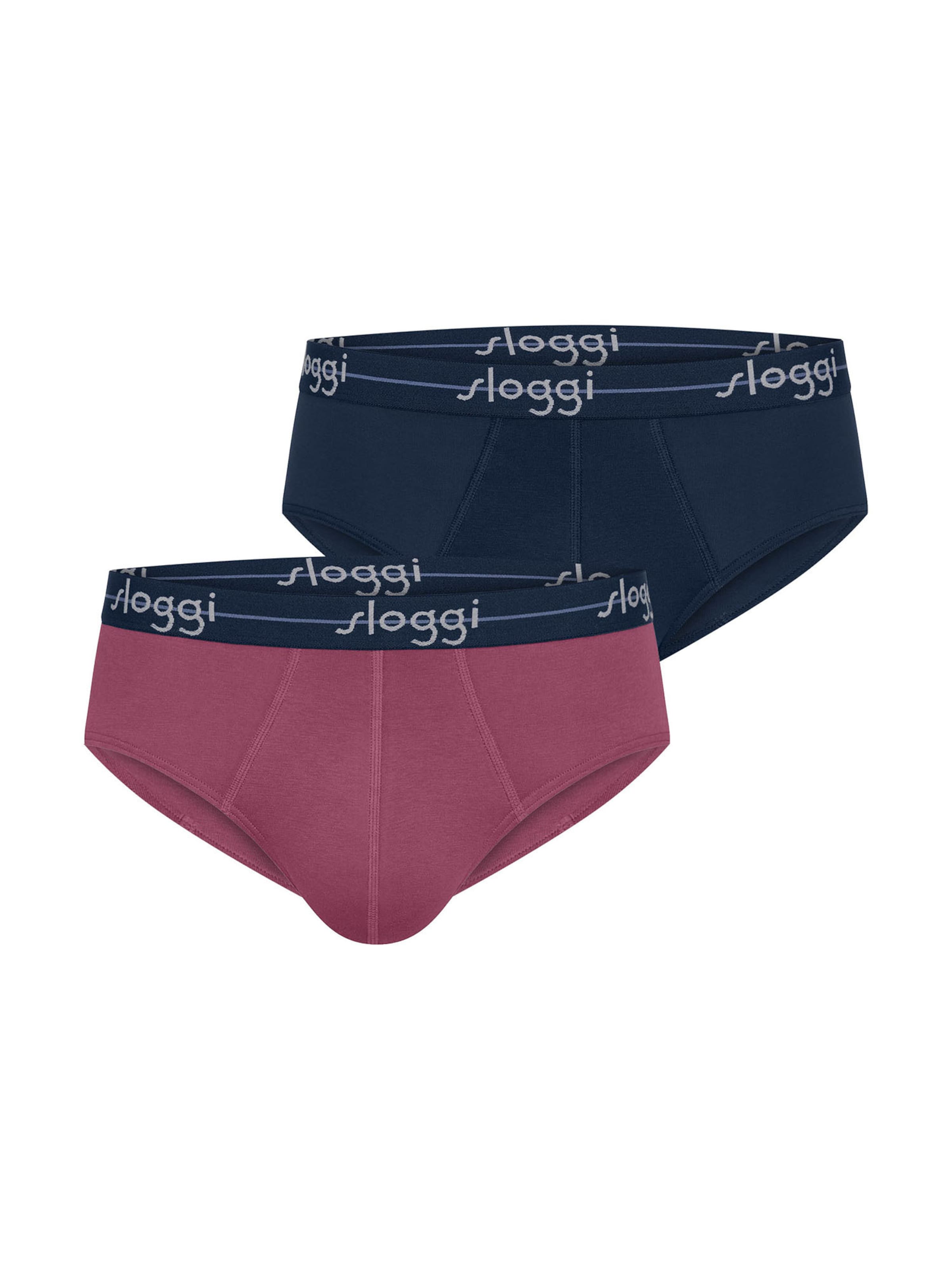 SLOGGI Slip 'Blue Start' in Blauw: voorkant