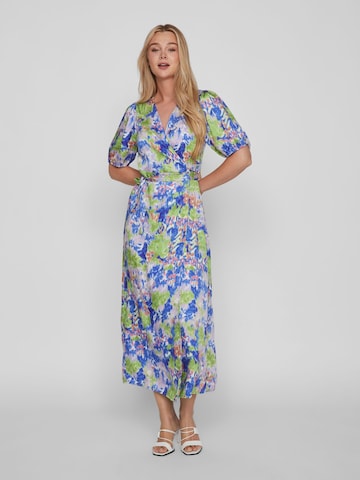 Robe 'Ila' Vila Petite en bleu : devant