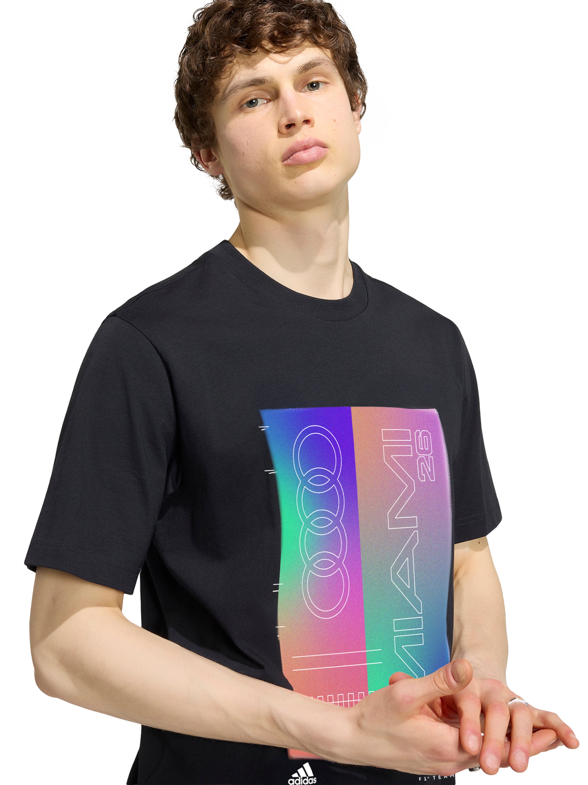 ADIDAS PERFORMANCE Koszulka funkcyjna 'Audi Revolut F1 Team Teamgeist' w kolorze czarny