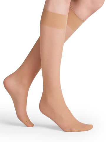 FALKE Overknee Strümpfe 'Matt Deluxe'‌‌‌‌‌‌‌‌‌‌ in Gold