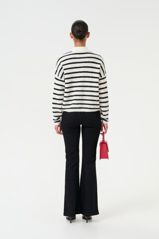 Gestuz Knit cardigan 'AlphaGZ' in Black