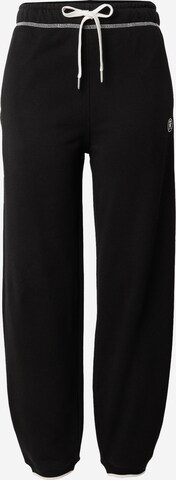 Tapered Pantaloni di TOMMY HILFIGER in nero: frontale