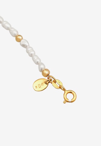 ELLI PREMIUM Voetsieraden 'Perle, Sonne' in Goud