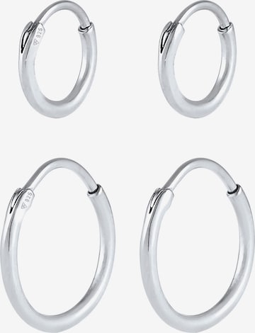ELLI - Conjunto de joyería en plata: frente