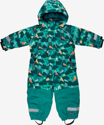Villervalla Overall ' Mountain ' in Grün: Vorderseite