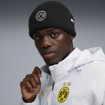 PUMA Sports beanie 'Borussia Dortmund Essentials' in Black