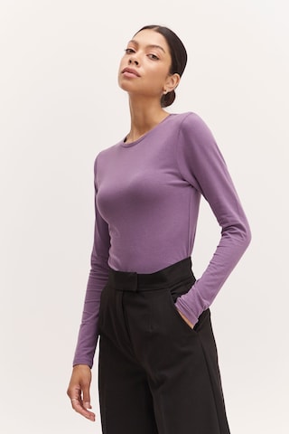 T-shirt 'PAMILA' b.young en violet : devant