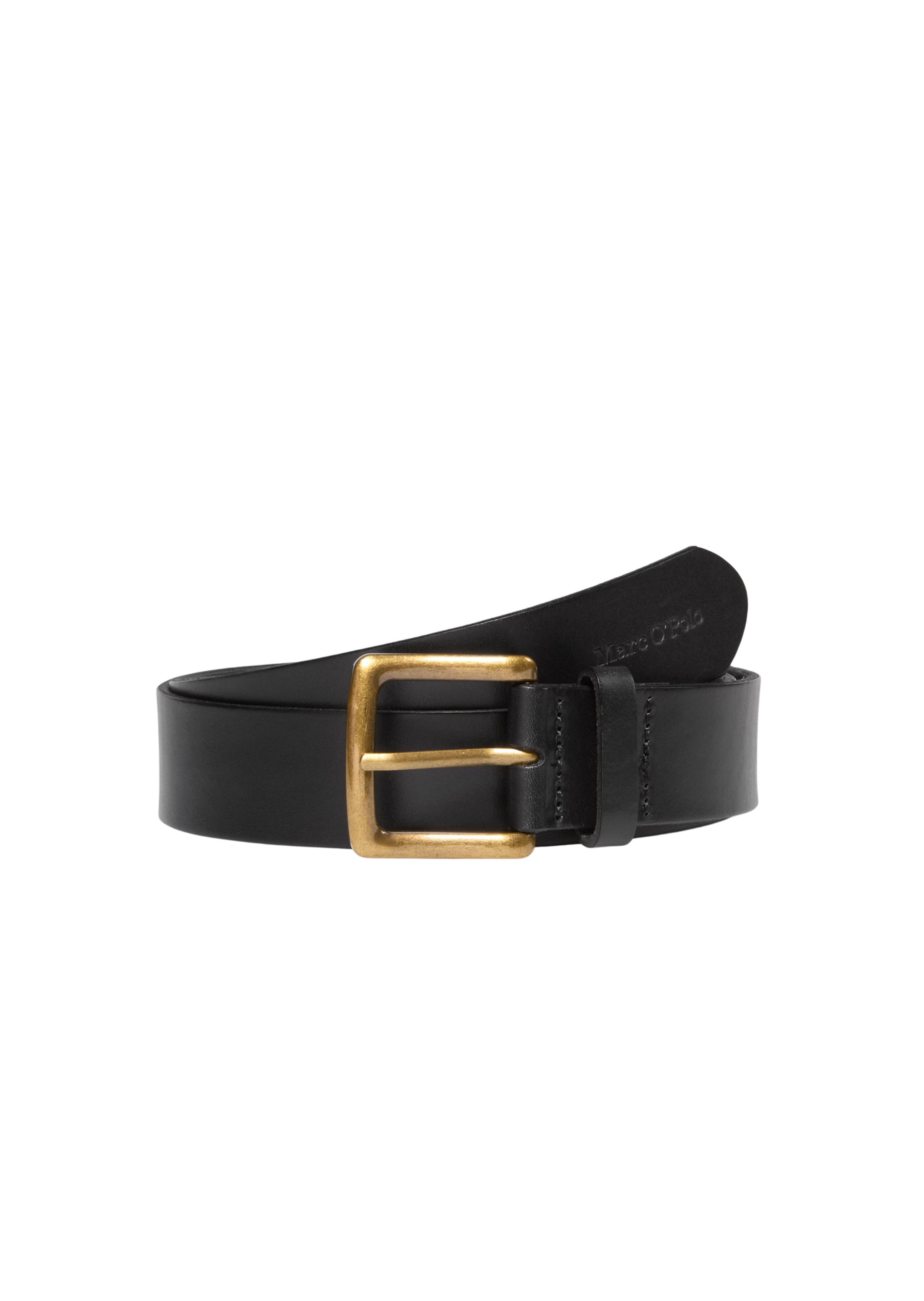 Marc O'Polo Belt in Black: front