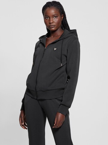 GUESSSweater majica 'Olympe' - crna boja