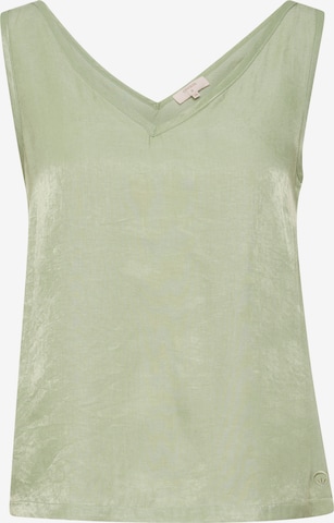 Cream Shirt 'Siran' in Green: front