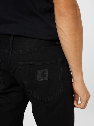 Carhartt WIP Regular Jeans 'Klondike' in Zwart
