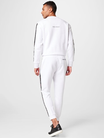 Carlo Colucci Tapered Pants 'Daddezio' in White