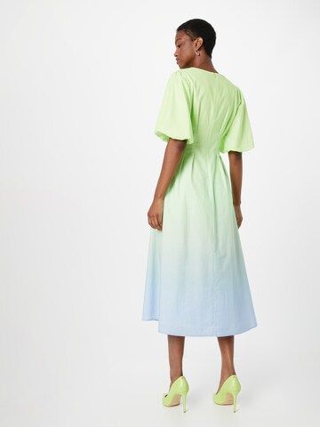 Robe Olivia Rubin en vert