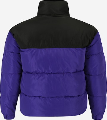 ONLY Carmakoma Winter jacket 'BECCA' in Purple