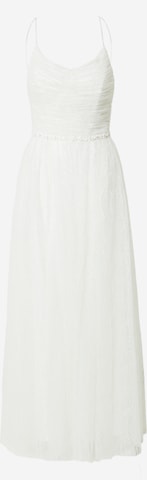 Laona Evening Dress in Beige: front