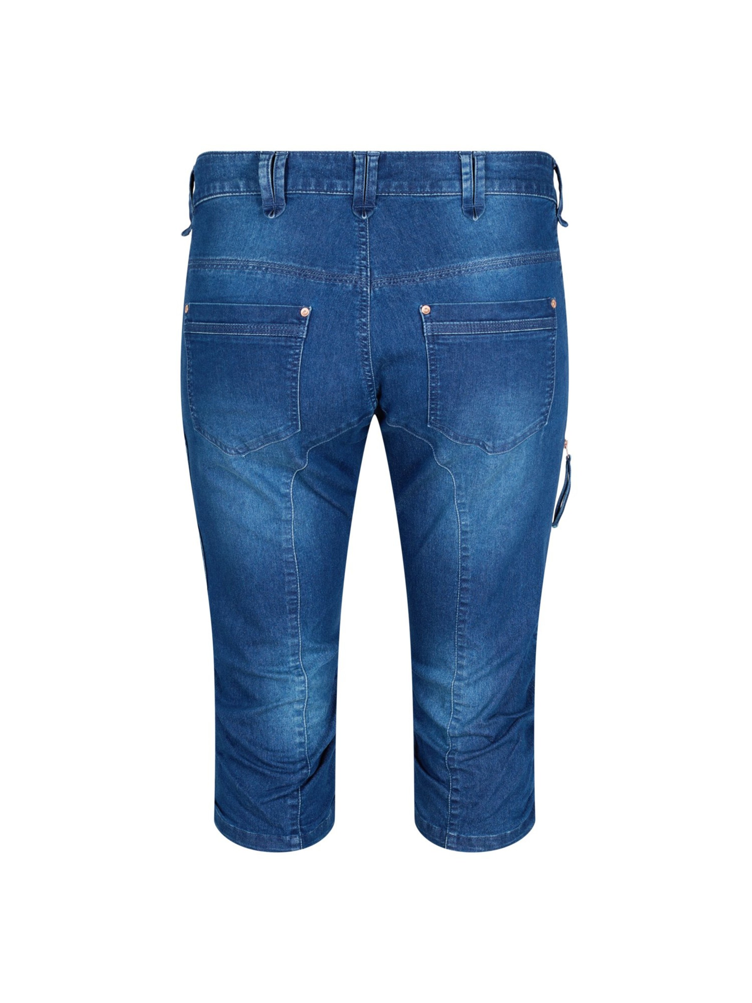 Zizzi Слим Джинсы в Синий