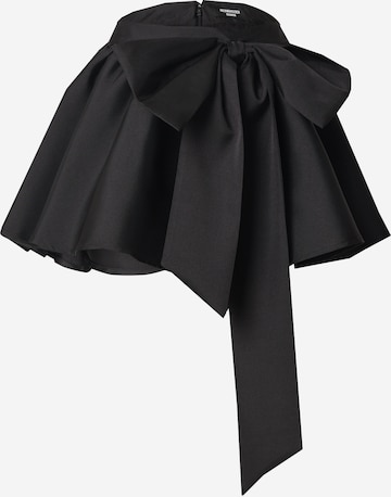 Hoermanseder Rock in Schwarz: Vorderseite