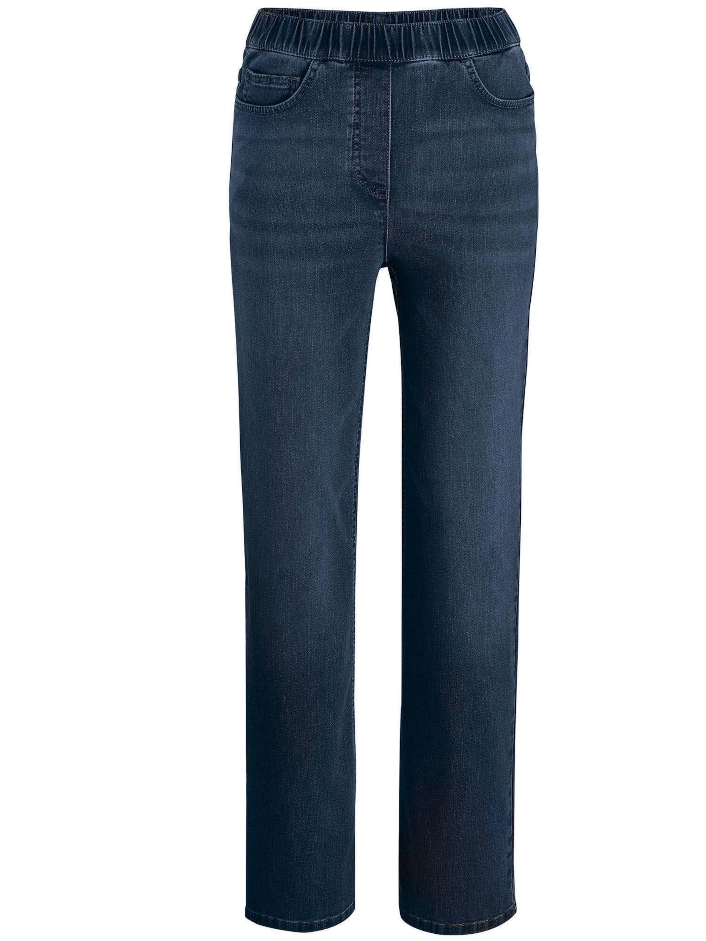 Goldner Wide leg Jeans in Blue: front