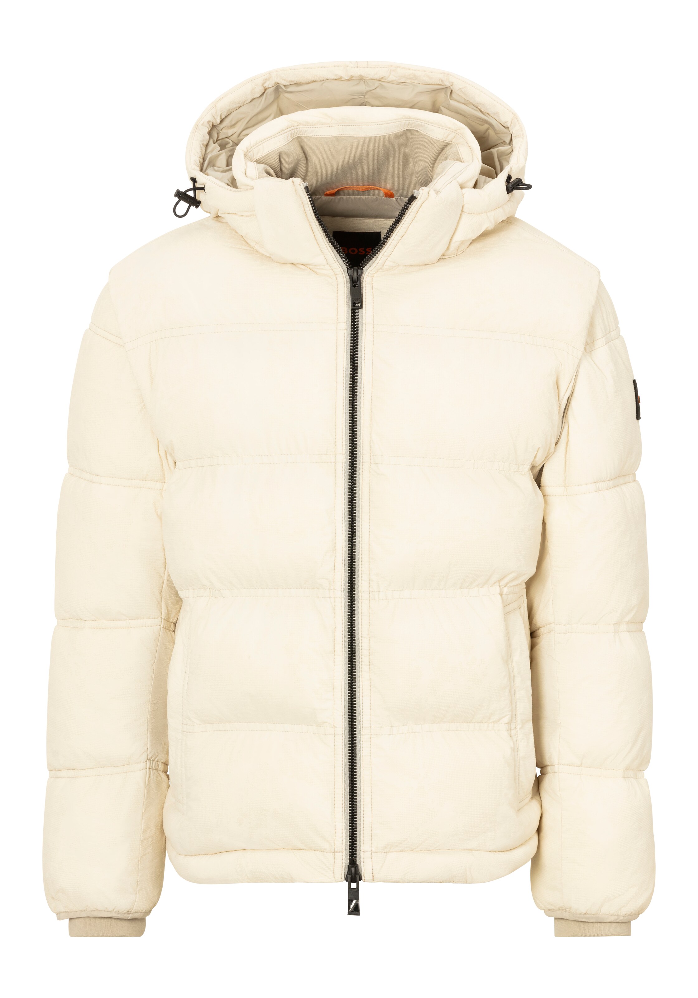 BOSS Jacke 'Obark-D' in Beige: Vorderseite