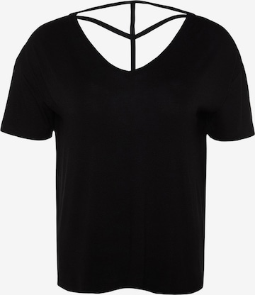 Trendyol CurveMajica - crna boja: prednji dio