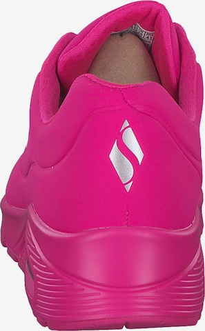 Hot Pink Skechers Uno Night Shades Rosa Skechers Damen-Sneaker