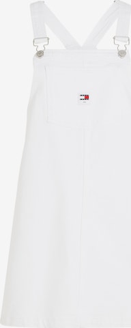 Tommy Jeans Overall Skirt in White: front