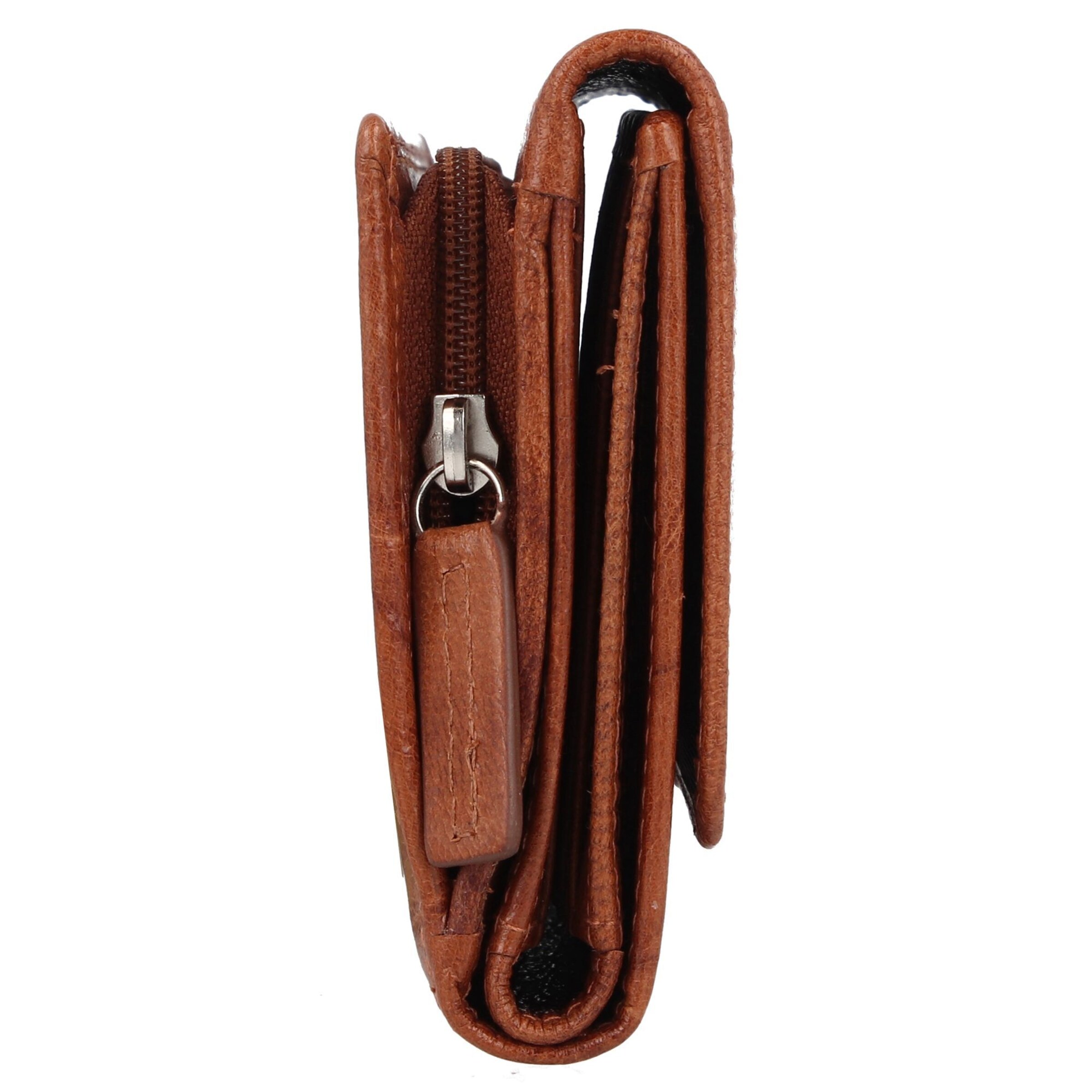 mano Wallet 'Donna Aurona' in Brown