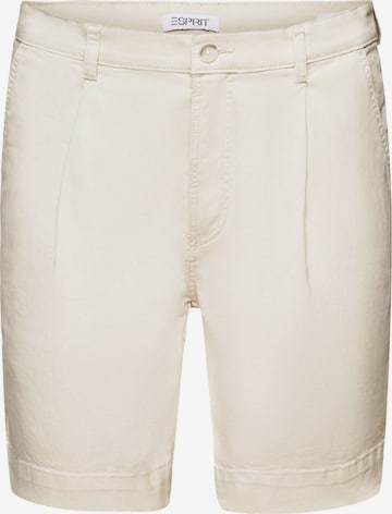 ESPRIT Regular Broek in Beige: voorkant