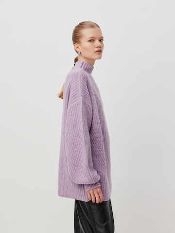 LeGer by Lena Gercke Oversized Sweater 'Anna' in Purple