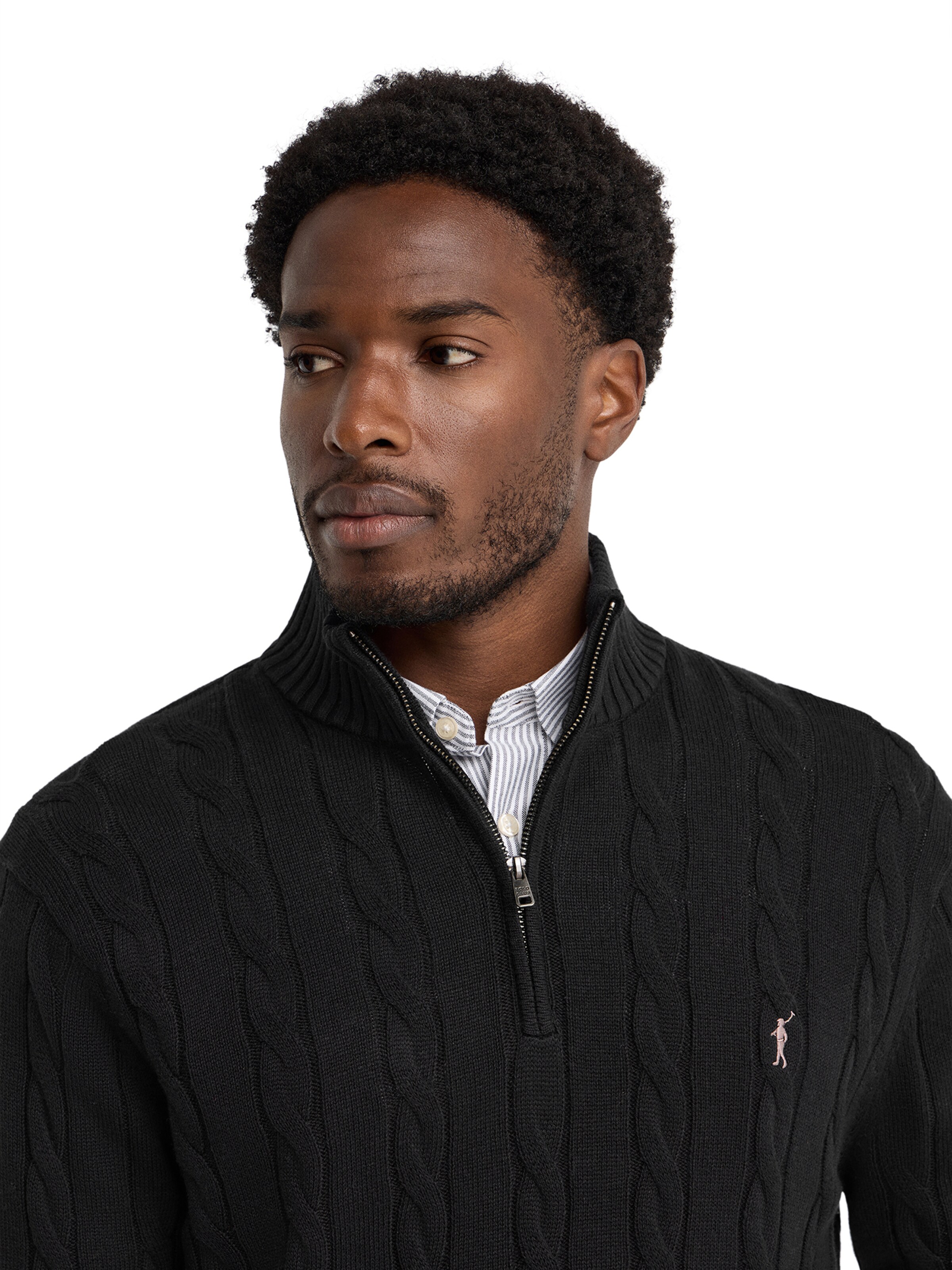 Polo Club Pullover 'RIGBY' in Schwarz