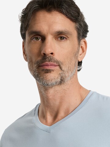 T-Shirt ' Living Shirts ' Hanro en bleu