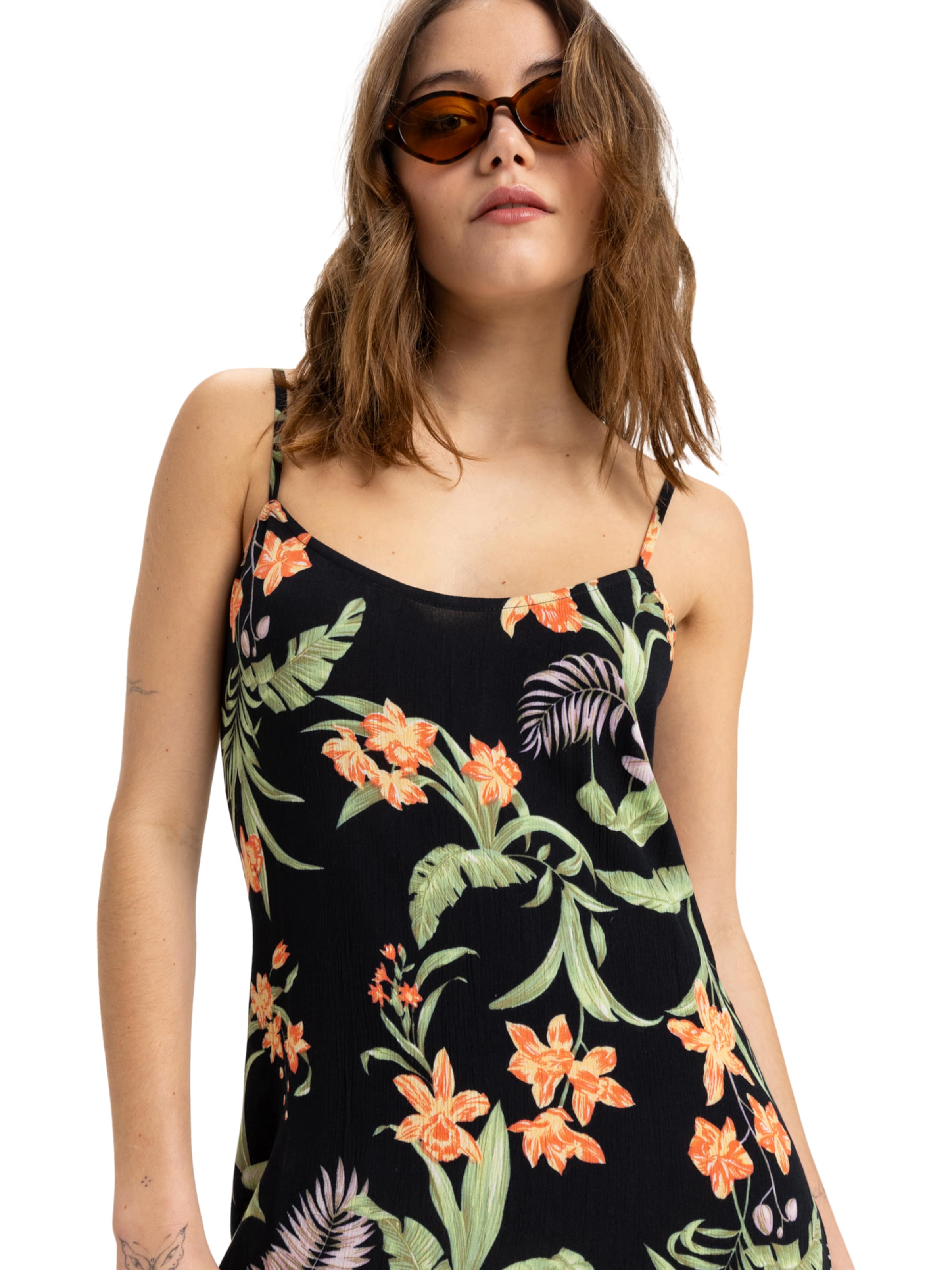 Robe 'Rainbow Shores' ROXY en gris