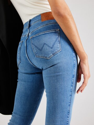 WRANGLER Skinny Τζιν 'HIGH SKINNY' σε μπλε