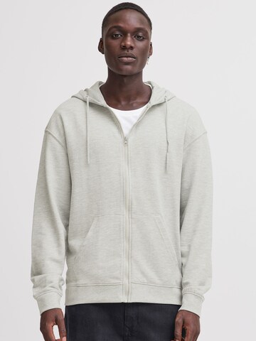 BLEND - Sudadera con cremallera ' BHBRODY Sweatshirt zipp hood ' en gris