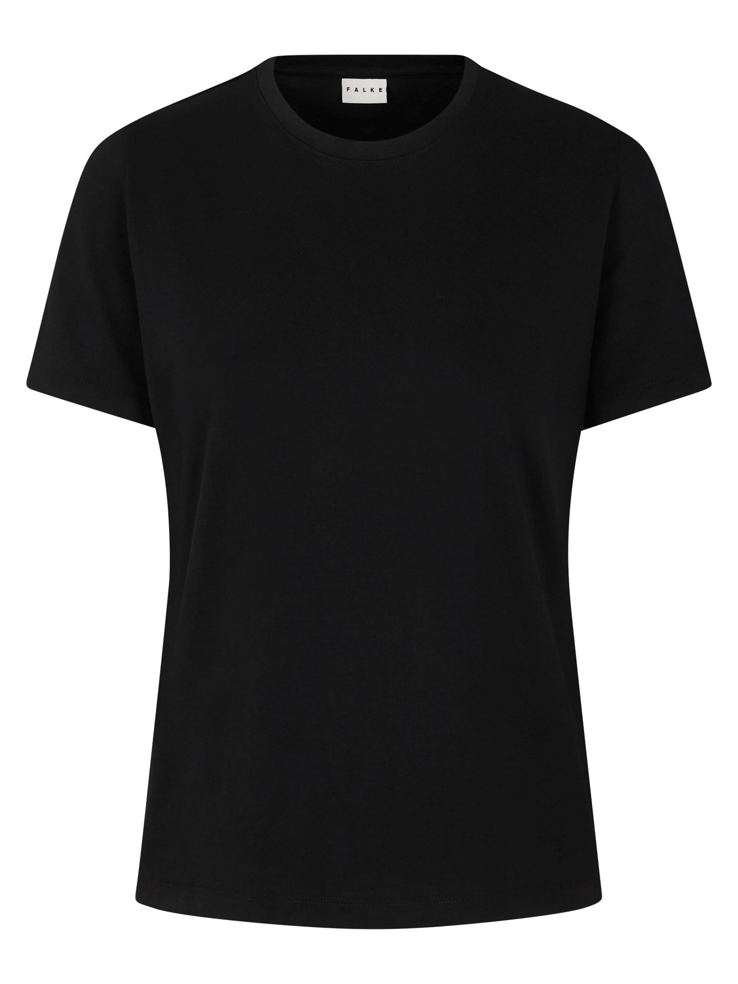 FALKE Shirt 'Essential'‌‌‌ in Schwarz: Vorderseite