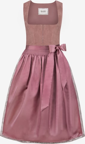 STOCKERPOINT Dirndl 'Beatrice' in Pink: front