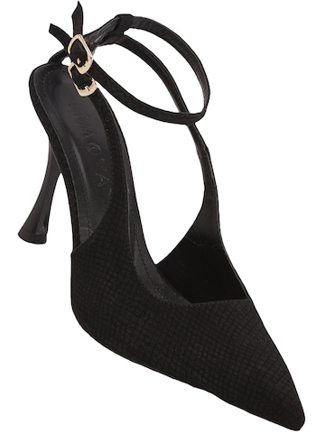 Limoya Slingpumps 'Jamie' in Zwart: voorkant