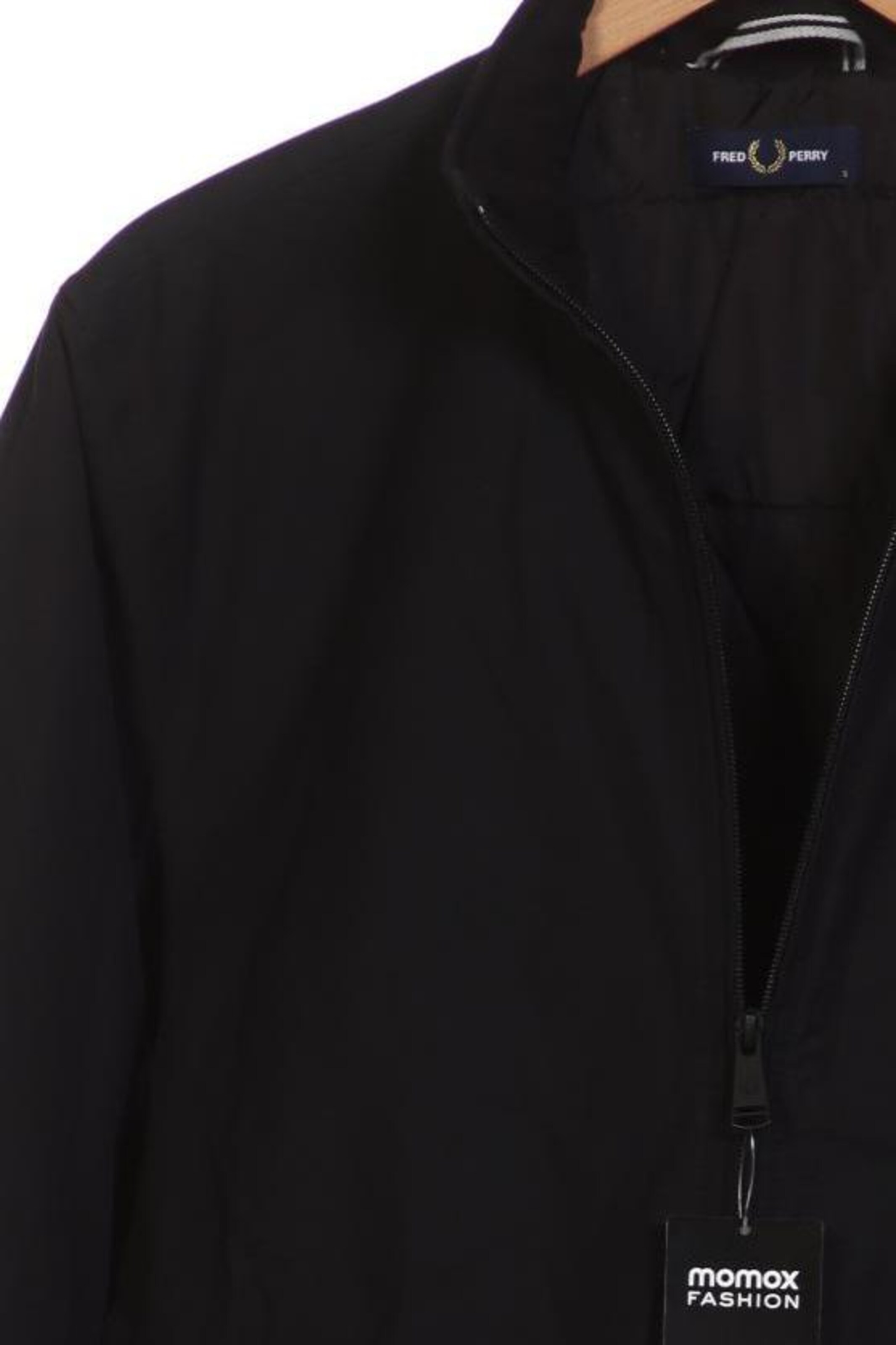 Fred Perry Jacke S in Schwarz