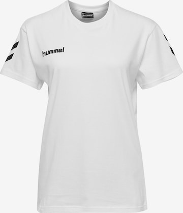 Hummel Performance shirt in White: front