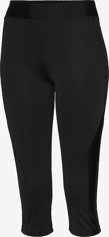 LASCANA ACTIVE - Skinny Calças de desporto em preto