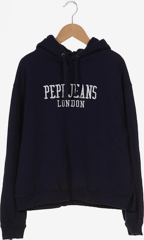 Pepe Jeans Sweatshirt & Zip-Up Hoodie in L in Blue: front